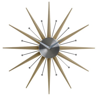 Sunburst Wall Clock