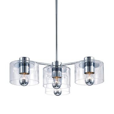 Transparence Round Cluster Pendant