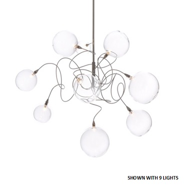 Bubbles 12 Light Chandelier Bubbles 12 Light Chandelier
