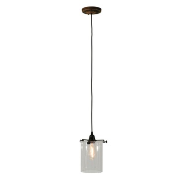 Cylinder Glass Pendant