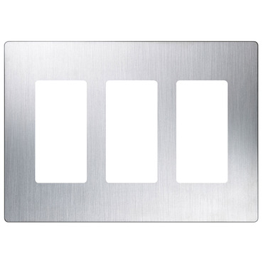 Claro 3 Gang Wall Plate