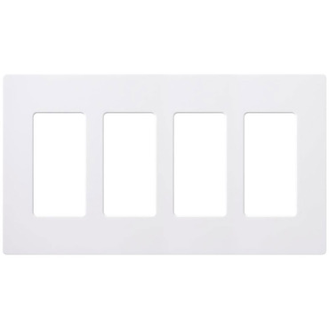 Claro 4 Gang Wall Plate