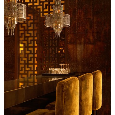 Riviera Semi Flush Mount by Corbett Lighting