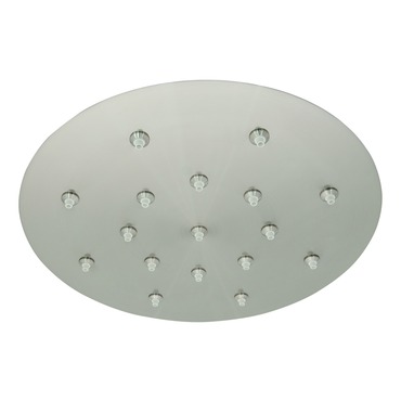 FJ 20 Inch Round 17 Port LED Canopy
