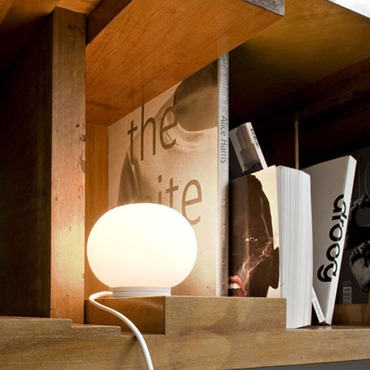 Mini Glo-Ball Table Lamp by FLOS USA