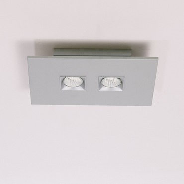 Polifemo 2 Light Rectangular Ceiling Flush Mount Polifemo 2 Light Rectangular Ceiling Flush Mount