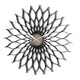 Lotus Wall Clock - Black Lotus Wall Clock - / Black