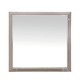 Amici Square Mirror - Brushed Stainless Steel / Mirror Amici Square Mirror - Brushed Stainless Steel / Mirror