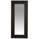 Monika Large Rectangle Mirror -  / Ebony Oak