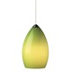 Freejack Firefrost Pendant - Satin Nickel / Chartreuse Freejack Firefrost Pendant - Satin Nickel / Chartreuse