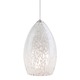 Freejack Firebird Pendant - Satin Nickel / Swan