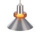 Freejack Hanging Wok Pendant - Satin Nickel / Amber Freejack Hanging Wok Pendant - Satin Nickel / Amber