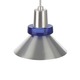 Freejack Hanging Wok Pendant - Satin Nickel / Cobalt Freejack Hanging Wok Pendant - Satin Nickel / Cobalt