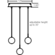 Bubble Ball 3 Light Suspension -  / 