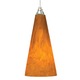 T-Trak Emerge Pendant - Satin Nickel / Tahoe Pine Amber T-Trak Emerge Pendant - Satin Nickel / Tahoe Pine Amber
