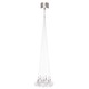 Starburst 7 Light Suspension - Satin Nickel / Clear/Violet Starburst 7 Light Suspension - Satin Nickel / Clear/Violet