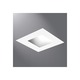 Quiet Ceiling Trimless Shower Recessed Fixture - White / White Quiet Ceiling Trimless Shower Recessed Fixture - White / White