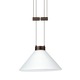 Kona Adjustable Pendant - Bronze / White