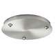 Freejack 3 Port Low Voltage Canopy - Satin Nickel Freejack 3 Port Low Voltage Canopy - Satin Nickel /