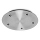 Freejack 5 Port Low Voltage Canopy - Satin Nickel / 