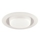 241 Series 6 Inch Drop Opal W / Reflector Trim - White 241 Series 6 Inch Drop Opal W / Reflector Trim - White /