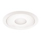 242 Series 6 Inch Shower Trim - White / Frosted Lens