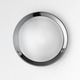 Niki Wall / Ceiling Mount - Polished Steel / Opal