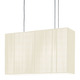 Clavius Small Suspension - Chrome / White Clavius Small Suspension - Chrome / White
