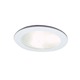R3-409 3 Inch Lensed Shower Downlight Trim - White / Frosted