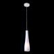Ripple Large Pendant - Chrome / White Ripple