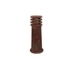 Rusty Bollard - Iron / White