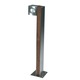 Q-Bic Bollard - Teak Wood / 