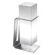 Tovier Table Lamp - Brushed Nickel / White Tovier Table Lamp - Brushed Nickel / White