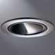 992 4 Inch Metal Eyelid Wall Wash Trim - Satin Nickel / 