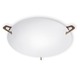 T-512 Series Wall / Ceiling Mount - Gold / White Satin