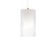 Monopoint Celine Pendant - Satin Nickel / White Monopoint Celine Pendant - Satin Nickel / White