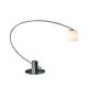 Ports 1 Light Desk Lamp - Satin Nickel / Matte White Ports 1 Light Desk Lamp - Satin Nickel / Matte White