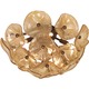 Cassini Ceiling Flush Mount - Bronze / Amber Murano