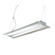 Contempra 2 Light Suspension - Brushed Aluminum / White