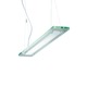 Contempra 1 Light Suspension - Brushed Aluminum / White