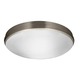 Satin Ceiling Mount - Satin Nickel / White Satin Ceiling Mount - Satin Nickel / White