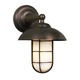 Admiral Classic Wall Sconce - Antique Bronze / White Admiral Classic Wall Sconce - Antique Bronze / White