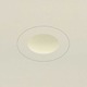 Aurora Round 2 Inch Accent Housing and Trim - Painted / White