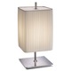 Coimbra Table Lamp - Satin Nickel / White Coimbra Table Lamp - Satin Nickel / White
