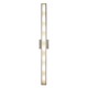 Greta Wall Sconce - Satin Nickel / White Greta Wall Sconce - Satin Nickel / White