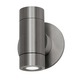 Taos Round LED Wall Sconce - Satin Aluminum / 