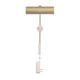 Cody 6 Plug-In LED Picture Light - Satin Brass / 