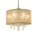 Crystal Union Chandelier - Chrome / Ivory Crystal Union Chandelier - Chrome / Ivory