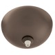 FJ 4 Inch Surface Mount Canopy - Antique Bronze / 