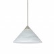 XP Kona Pendant - Satin Nickel / Marble XP Kona Pendant - Satin Nickel / Marble